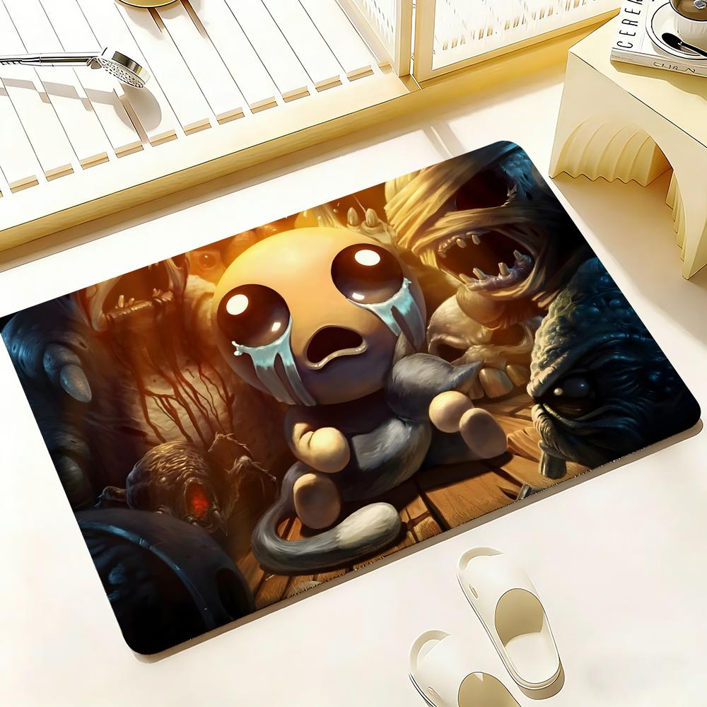 Коврик для двери The Binding Of Isaac, коврик для пола, спальня, гостиная, фланелевый коврик для двери, нескользящий, домашний декор