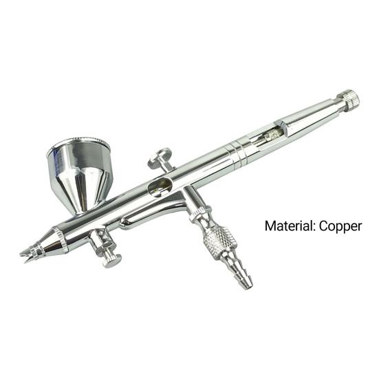 1 комплект аэрографа двойного действия с управлением внешней регулировки гравитационной подачи точное сопло для дизайна ногтей Аэрограф инструмент для макияжа