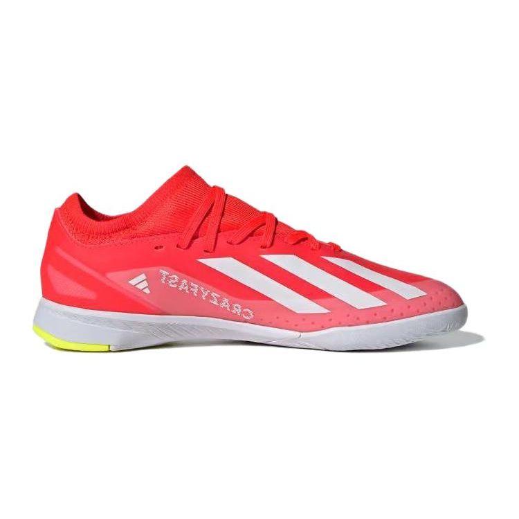 Adidas X Crazyfast League IN J Energy Citrus Pack Kids Sneakers Red Solar-Red Cloud-White IF0684