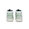 Jordan Air Jordan 1 Vintage Basketball Shoes Unisex Mid Top White/Green FQ7720-103(Team80-S-BOX)