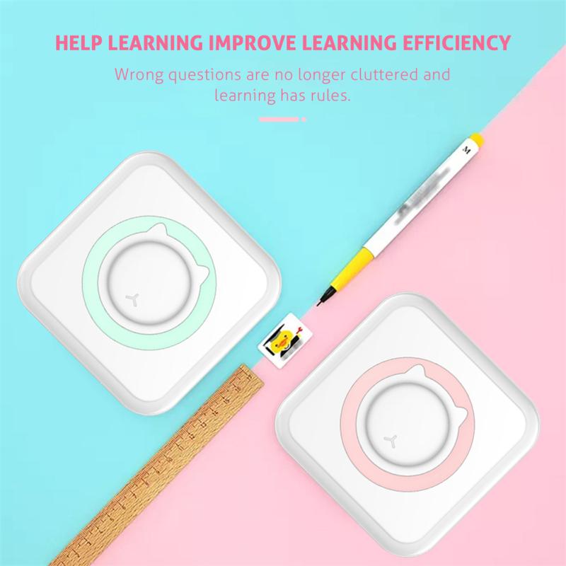 Карманный термопринтер C15, легкий портативный мини беспроводной BT Connect, 200 точек на дюйм, фотоэтикетка, памятка