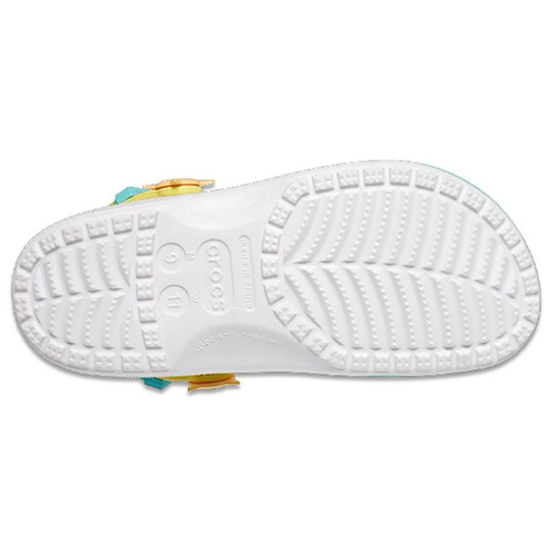 HONOR OF KINGS X Crocs Classic Clog Collaboration, Heavenly Melody Strings Clogs Unisex Silver Cai Wenji Collectible