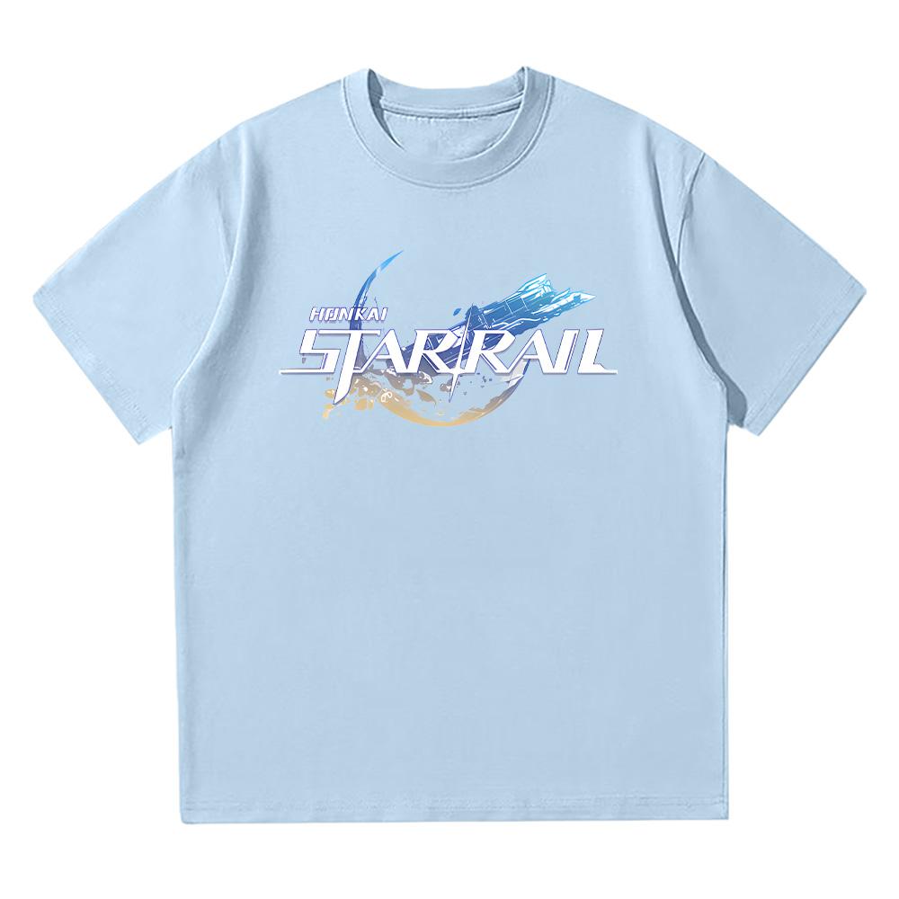 Honkai Star Rail Hot Game Print T-shirt Fashion Anime Cotton Tees Men Women Short Sleeve Tshirt Harajuku Y2k Comfortable Clothes
