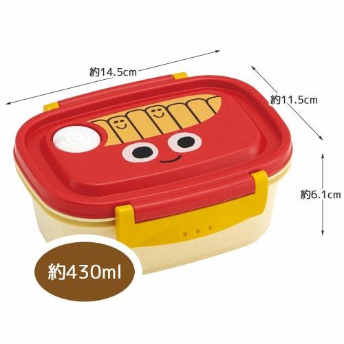 Skater Easy Light Lunch Box S Microwave Safe 430ml Seal Container Storage Container Burger Conks XPM3