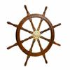 Big Ship Steering Wheel 91.44cm Wood Antique Teak Naval Pirate Ship