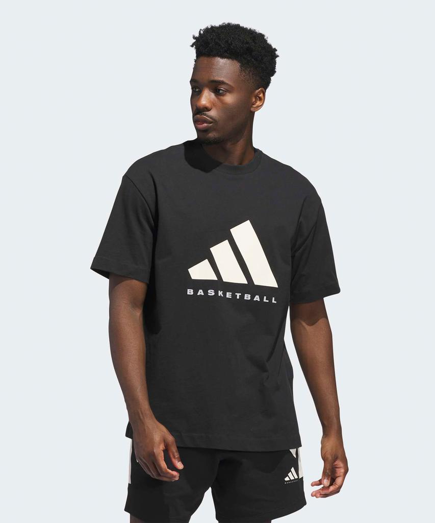 adidas Баскетбольная футболка - Черный / Jx5575