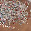 100Pcs 1.5-3Mm Glass Crystal Non Hotfix Rhinestones Craft Supplie Flatback Glitter Stones Nail Art Decorations Diy Accessories
