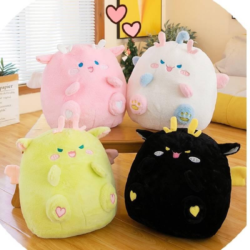 Adorable Chubby Dinosaur Plush Toy Soft And Cuddly Stuffed Animal For Boys And Girls Birthday Gift