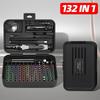 Набор прецизионных отверток 132 в 1, биты с магнитной отверткой, шестигранные биты Torx, профессиональный набор инструментов для ремонта ручек компьютерного телефона