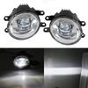 For Toyota Fog Lamps LED Fit Corolla RAV4 Camry Yaris Prius CHR Hilux Lexus Car Headlight Daytime Running Lights 12V