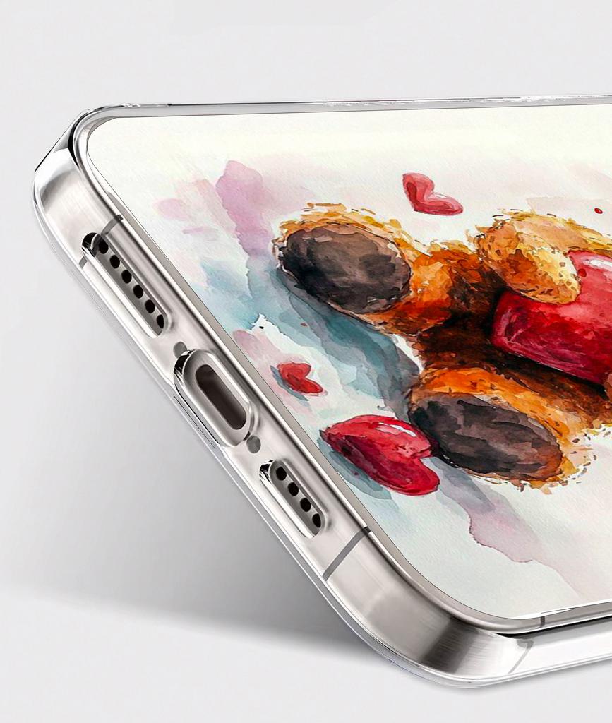 Etui Do Motorola Edge 70 Obudowa Foto Case Plecki Grafika Miś + Szkło