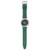 Часы Swatch Carbon Green YVS525, Зеленые