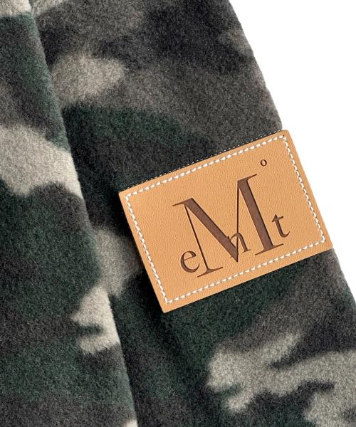 Mucent Jinu Camo Fleece Two-Way Zip-Up Hoodie (Unisex)