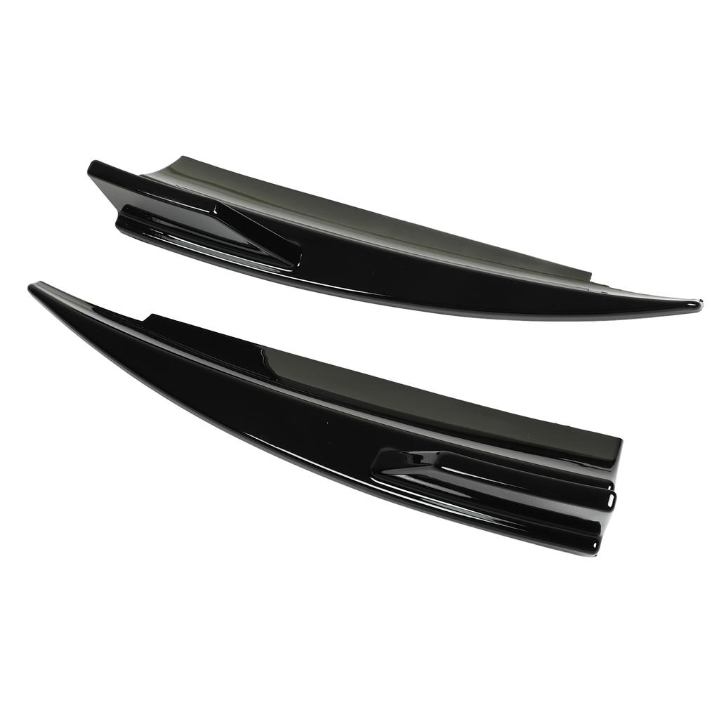 2 шт. Сплиттеры боковые заднего бампера левый и правый глянцево-черные замена для Benz CLA-Class C117 CLA45 AMG Line 2013-2019