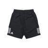 American Retro Xian Print Straight Sports Shorts Men Bottoms Black DU0874