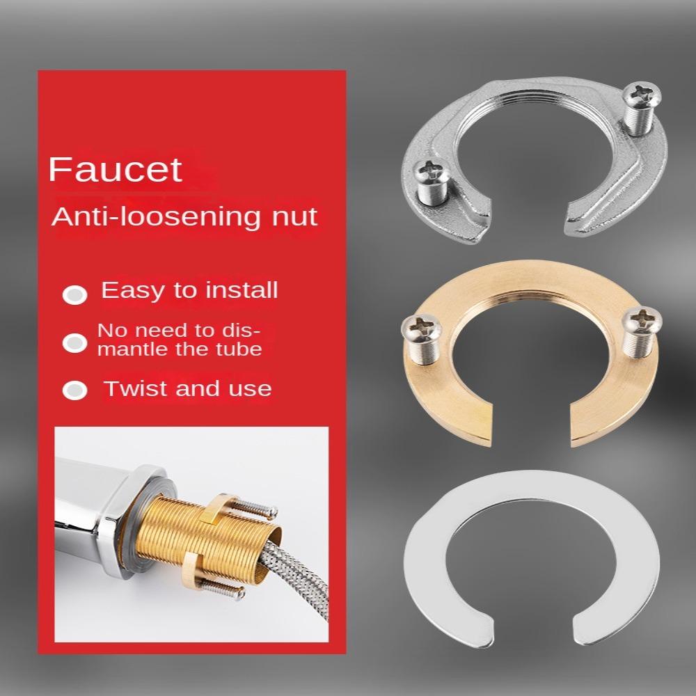 32 мм противоскользящая гайка для смесителя, аксессуары для крепления смесителя, крепеж для умывальника, фитинг для дома