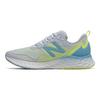 Nb Fresh Foam Tempo Удобные Сетчатые Дышащие Кроссовки с Низким Верхом для Бега Женские кроссовки Серый Желтый Синий WTMPOGY