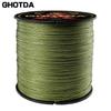 GHOTDA 300M Braided Fishing Line 4 Strand PE Line Braid Multifilament Fishing Line 10 12 18 28 35 40 50 60 80 100 120LB