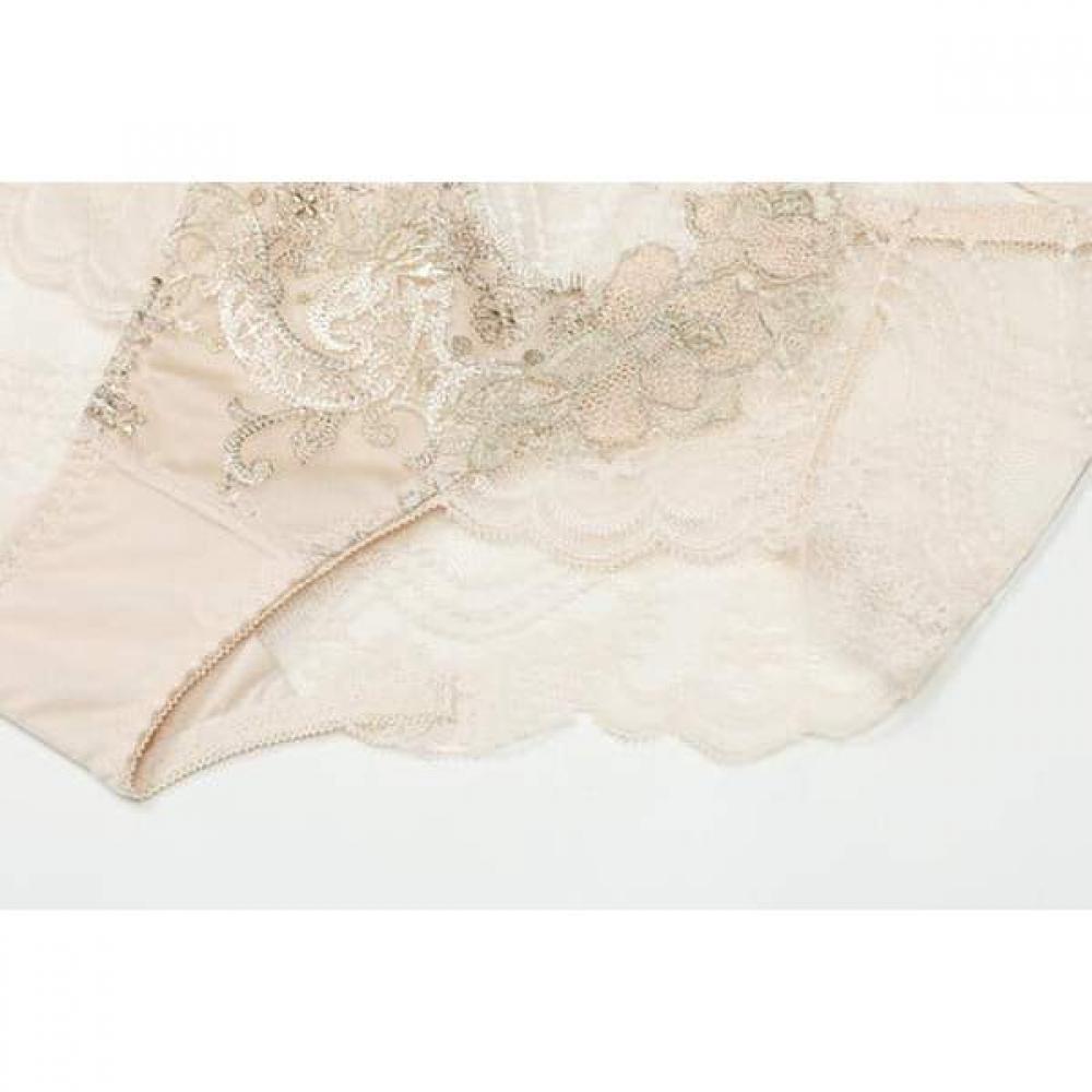 Venus 26ss Premium Lingerie   Gold Lace Bra   Lace Panty Single[optp001s]