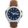 TIMEX Essex Men's Watch, Quartz Movement, 5 ATM Water Resistance, Mineral Glass, Blue Dial, TW2Y38100 [Authentic]