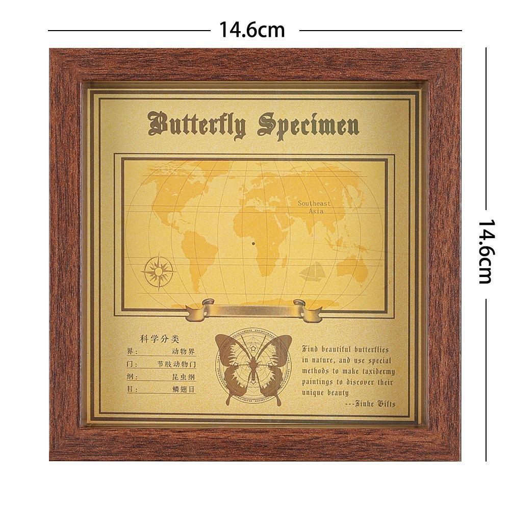 Фото рамка с настоящим specimen бабочки, декоративная картина, 3D украшение, ручная работа DIY, подарок на день рождения, specimen насекомого