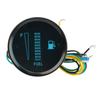 Motorcycle Fuel Level Gauge 52mm Housing Diameter LED Light Display Fuel Tank Fuel Level Meter 12V