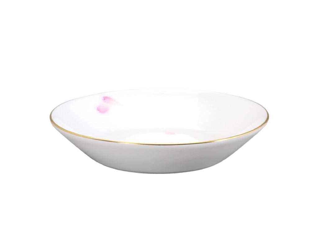 Okura Pottery [Hand-painted] Sakura Small Plate, Made In Japan, 50CS/C303