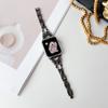 Butterfly Alloy Fashion Watch Bands for Watch 10/9/8/7 IWatch 40/42/44/45mm Bangle Design Press Buckle Full Color Printing