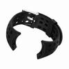 Silicone Rubber Men Smartwatch Wrist Band Bracelet for Suunto M1 M2 M4 M5 (Black)