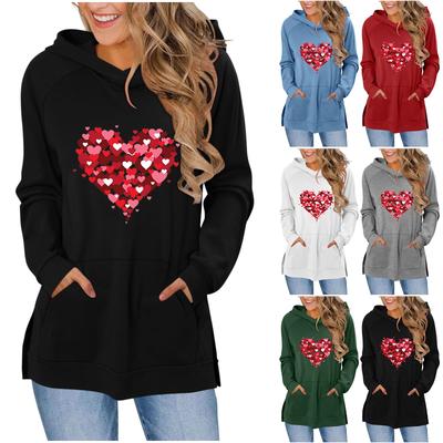 Женская модная повседневная толстовка с капюшоном и длинными рукавами