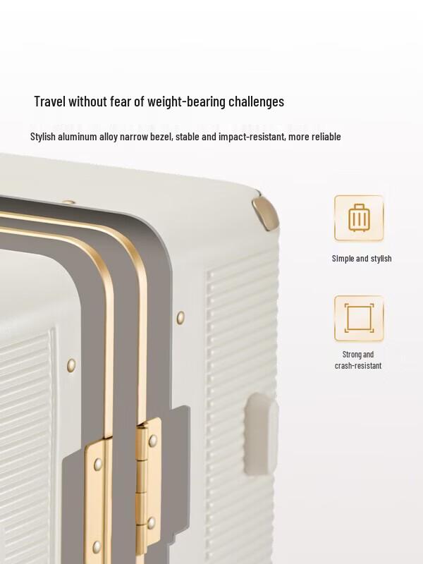 OIWAS Роскошный ручной багаж с алюминиевой рамой