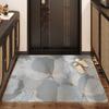 Nordic Flower Light Luxury Входная дверь износостойкий напольный коврик Keny Velvet Home Scraping Sand Dust Removal Коврик для ног Входная дверь Ковер