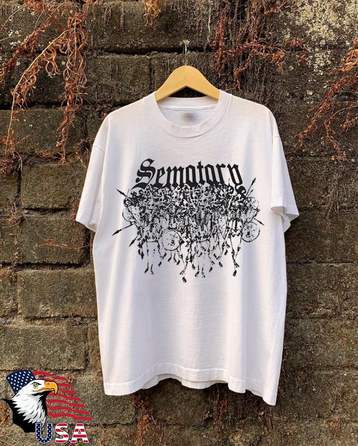 Haunted Mound Sematary Skellington T Shirt Full Size S-5XL