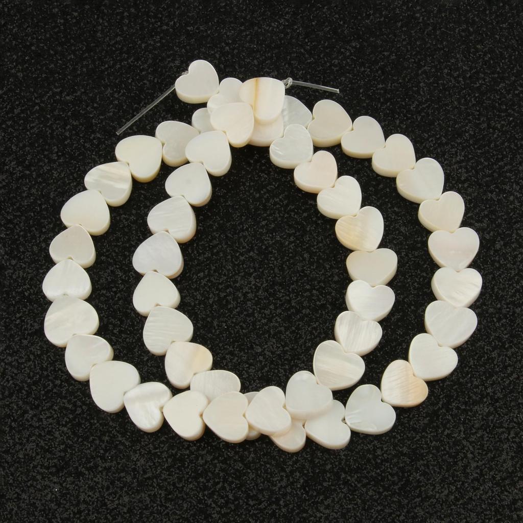Натуральные пресноводные белые бусины из ракушек Бабочка Цветы Сердце Звезда Плоские круглые бусины из ракушек для изготовления ювелирных изделий DIY Браслеты из бисера для женщин