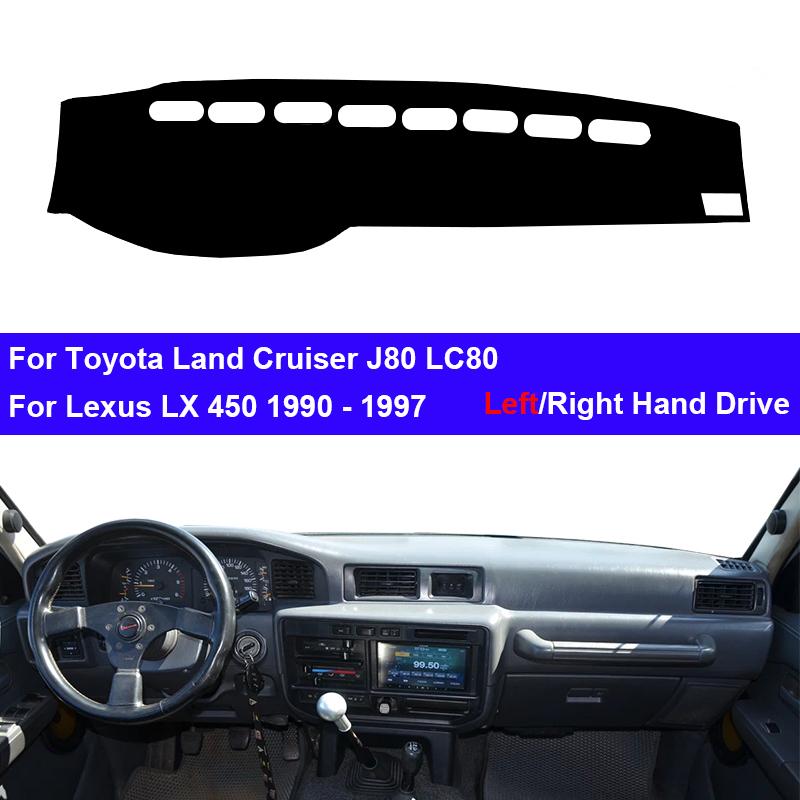 Для Toyota Land Cruiser J80 LC80 Для Lexus LX450 1990-1997 Автомобильный Коврик на Панель Приборов DashMat Защита от Солнечных Лучей ПротивоУФ Чехол Ковер
