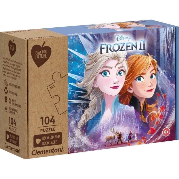 Clementoni Puzzle Disney Frozen II Filles 104 Pièces