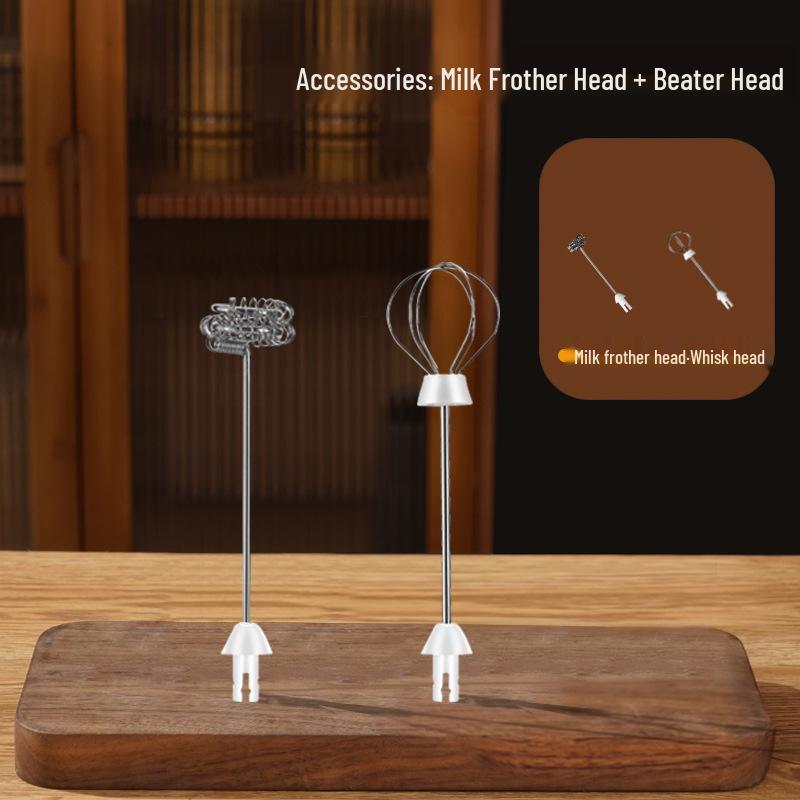 Новый электрический вспениватель молока из нержавеющей стали и портативный миксер