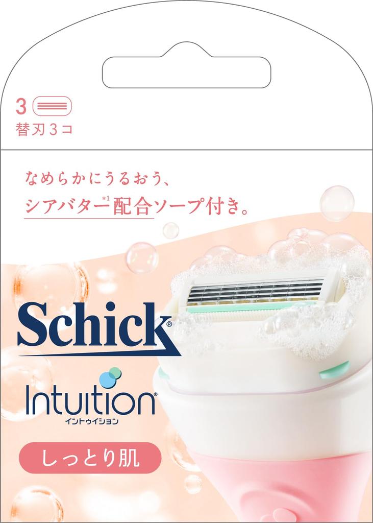 Бритва Schick Intuition Moist Skin со сменными лезвиями для женщин (3 куска)