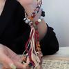 Adjustable Hand Woven Rope Bracelet with Traditional Chinese Tibetan Beads Authentic Ethnic Jewelry for Fashion Lovers