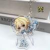 Genshin Impact Новый акриловый брелок для ключей Изысканный школьный рюкзак, подвесная часть вокруг Waltauna Xida Shenhe Ganyu Qiqi