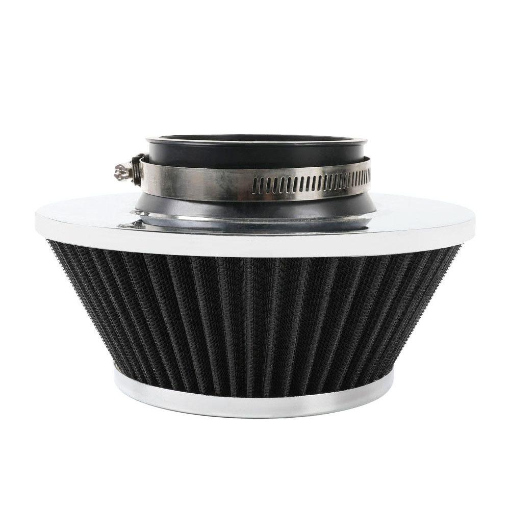 Air Filter 76MM Filter Stainless Steel Net Mushroom Head Mushroom Head High Flow Air Filter