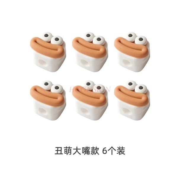 6pcs Magnetic cable organizer, desktop data cable, fixed buckle, mobile phone charging cable storage