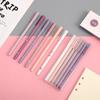 6Pcs/Set Creative Cute Morandi Simple Gel Pen Quick Drying Neutral Pen School Office Supplies Students Stationery