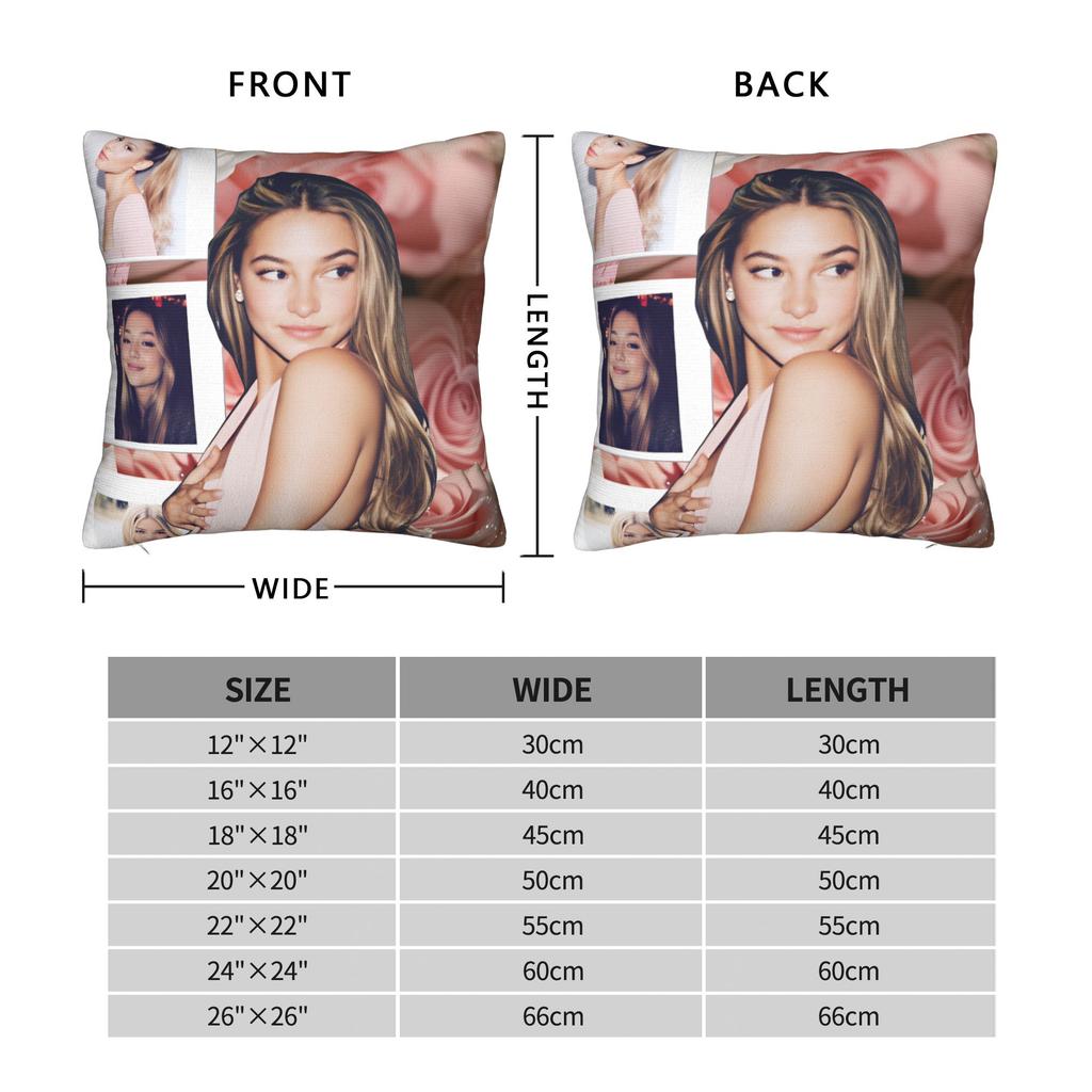 Pillow Cover Madelyn Cline Montage Fashion Pillow Case For Living Room Bed Chair Pillowcases