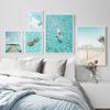 Beach Surf Sea Car Coconut Tree Landscape Nordic Posters And Prints Wall Art Canvas Painting Wall Pictures For Living Room Decor