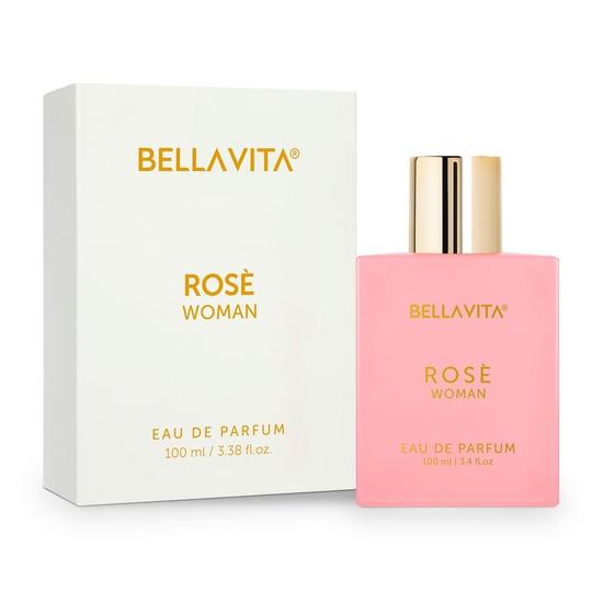 Bella Vita Парфюмированная вода Luxury Rose Woman для женщин с черной смородиной, ванилью, жасмином | Стойкий аромат 100 мл