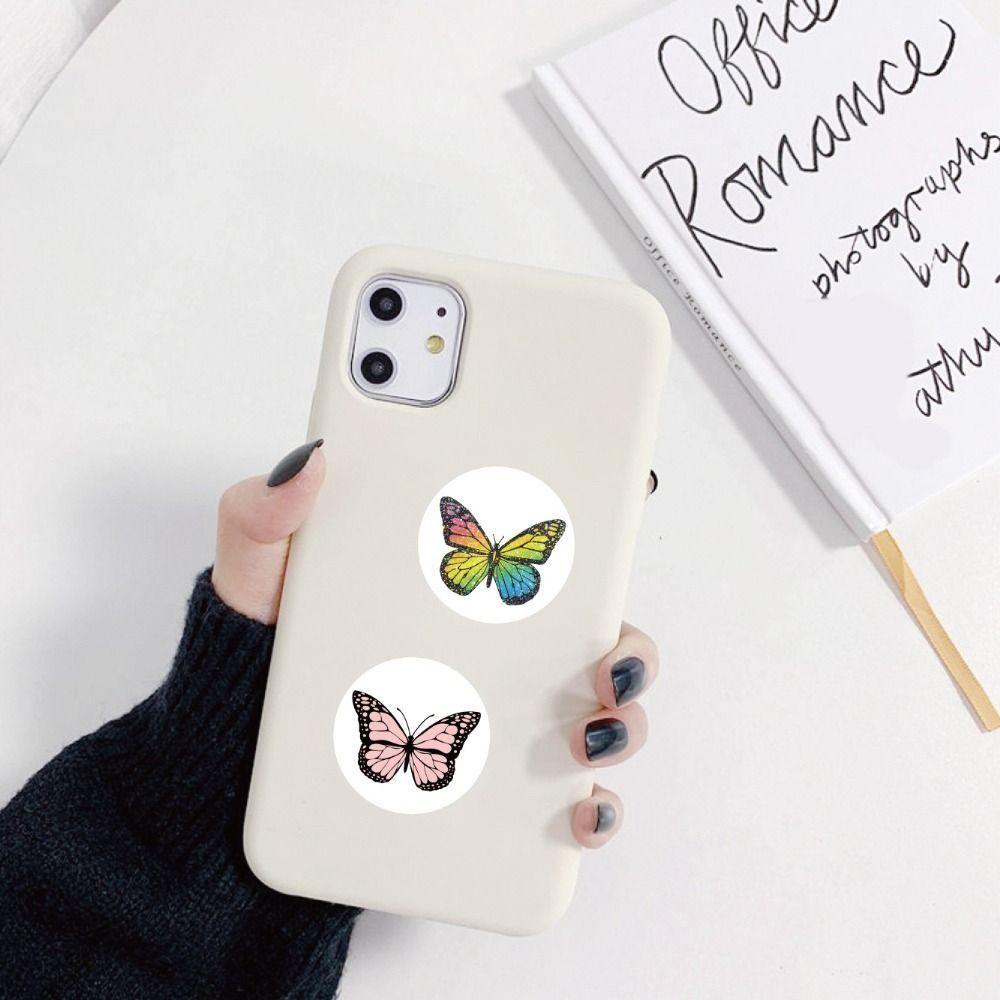 500Pcs Label Stickers DIY Sticker Roll Colorful Butterfly Flowers Stickers  Gifts