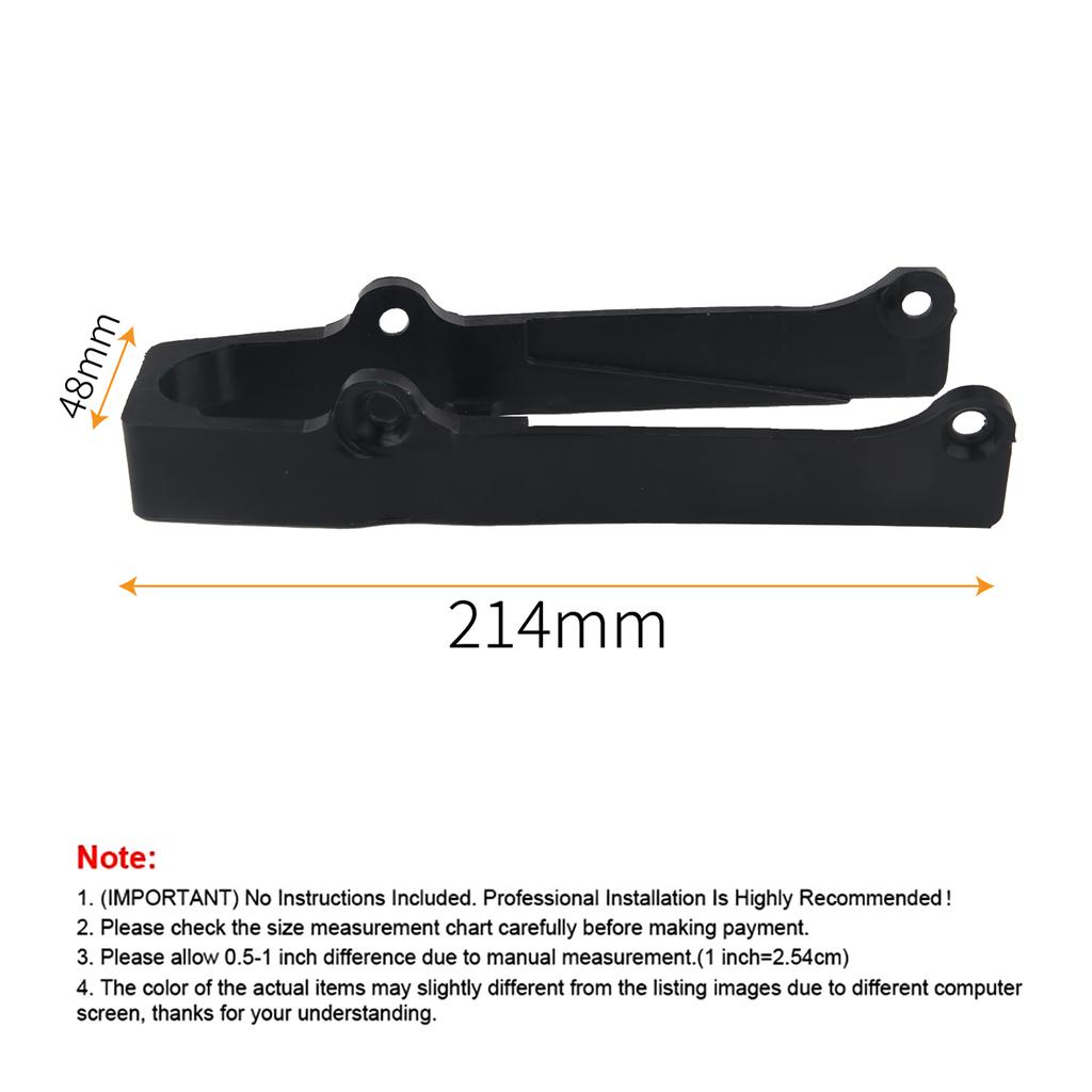 Swing Arm Guard Chain Slider Skid Guide Seal for Honda XR200R 1985-2002 XL250R 1985-1987 XR250R/XL350R 1985 XL600R 1985-1987