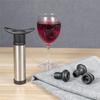 Wine Preserver Vacuum Air Pump  Wine Bottle Stoppers Durable Stainless Steel Construction Airtight, Leak-Proof Seal Easy