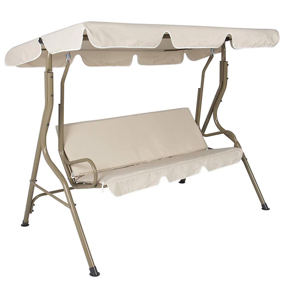 Водонепроницаемый уличный солнцезащитный пылезащитный чехол из ткани для садовых качелей-навеса